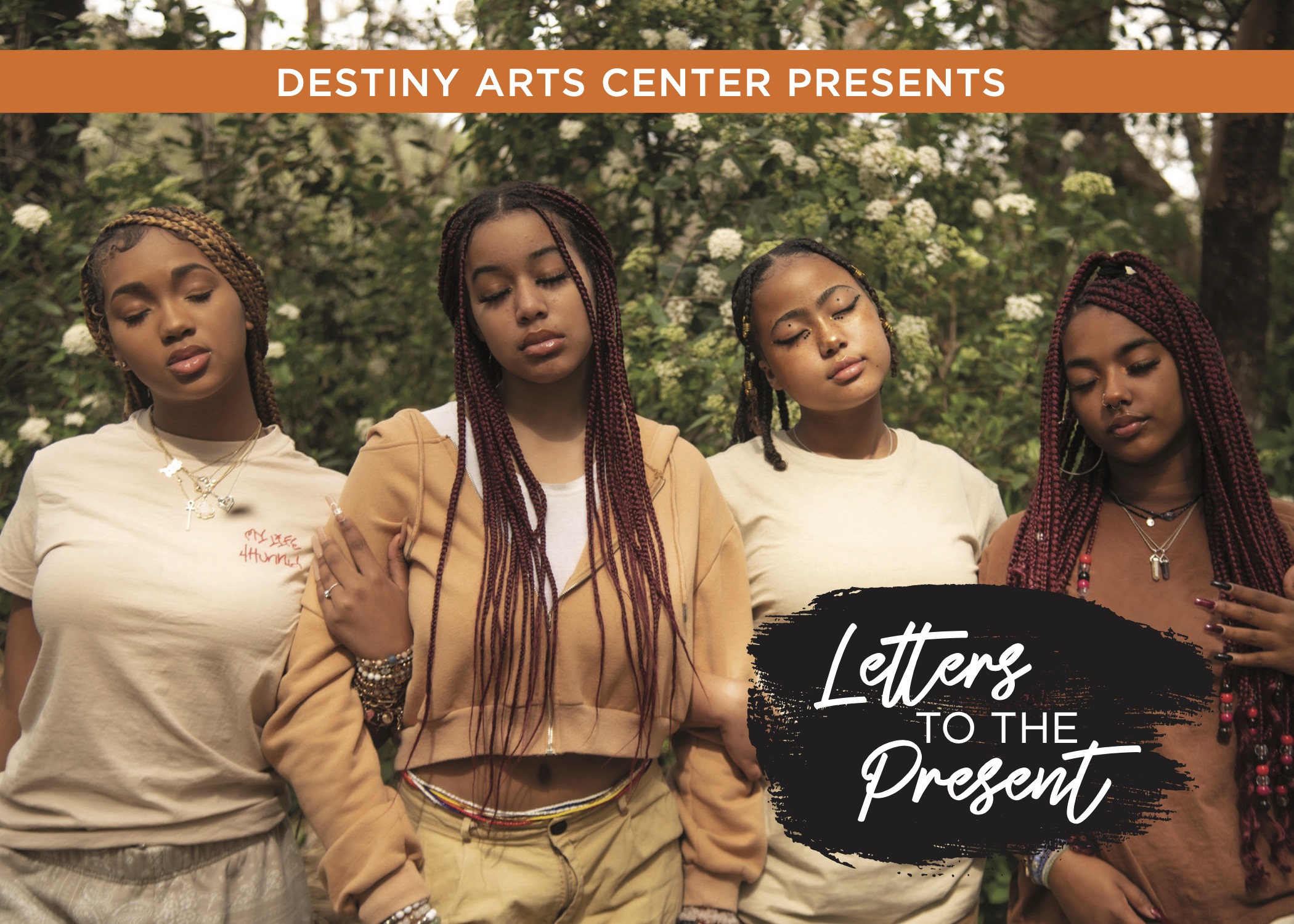 Letters to the Present Promotional Postcard