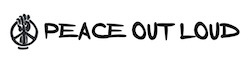 peace out loud logo